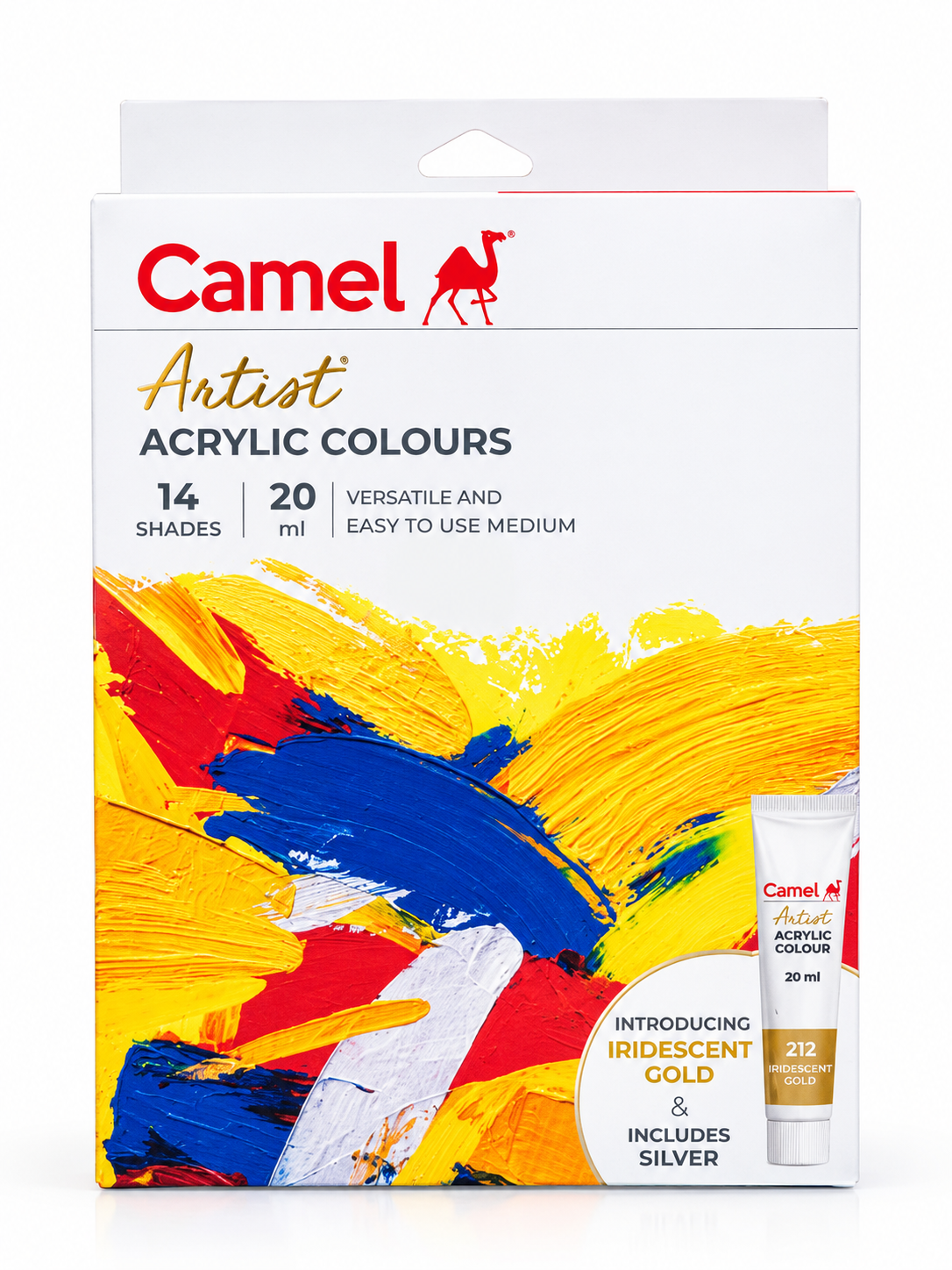 Camel Artist Acrylic Colour (14 Shades) - 20 ml