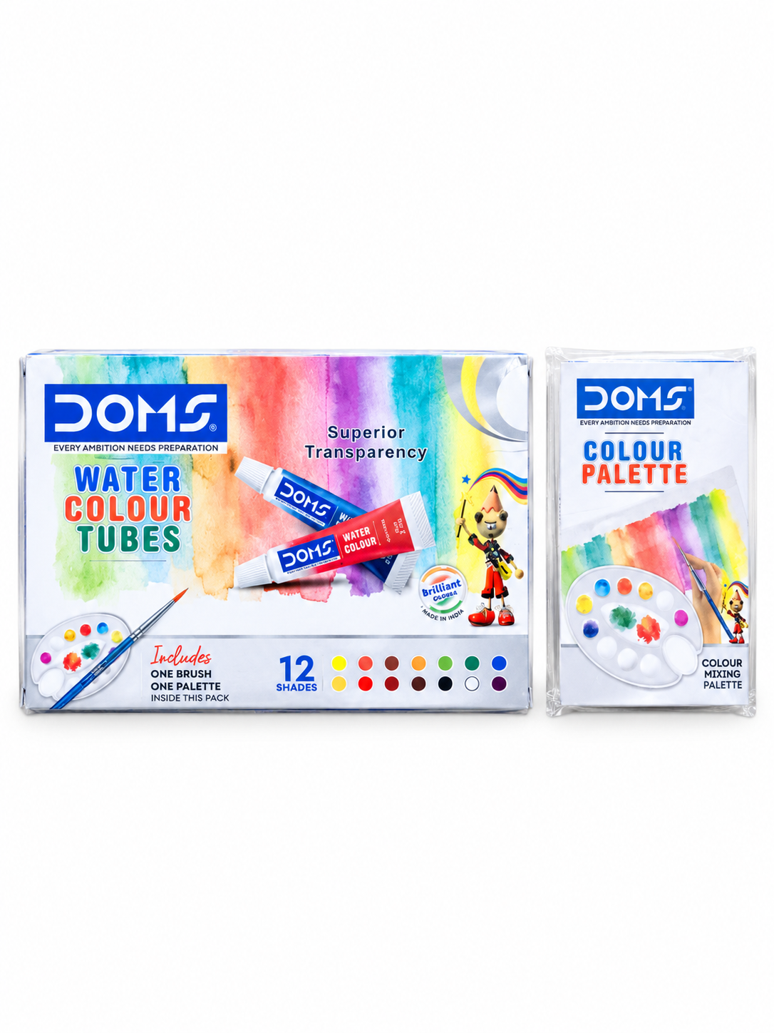 Doms Water Color Tube (Set of 12)