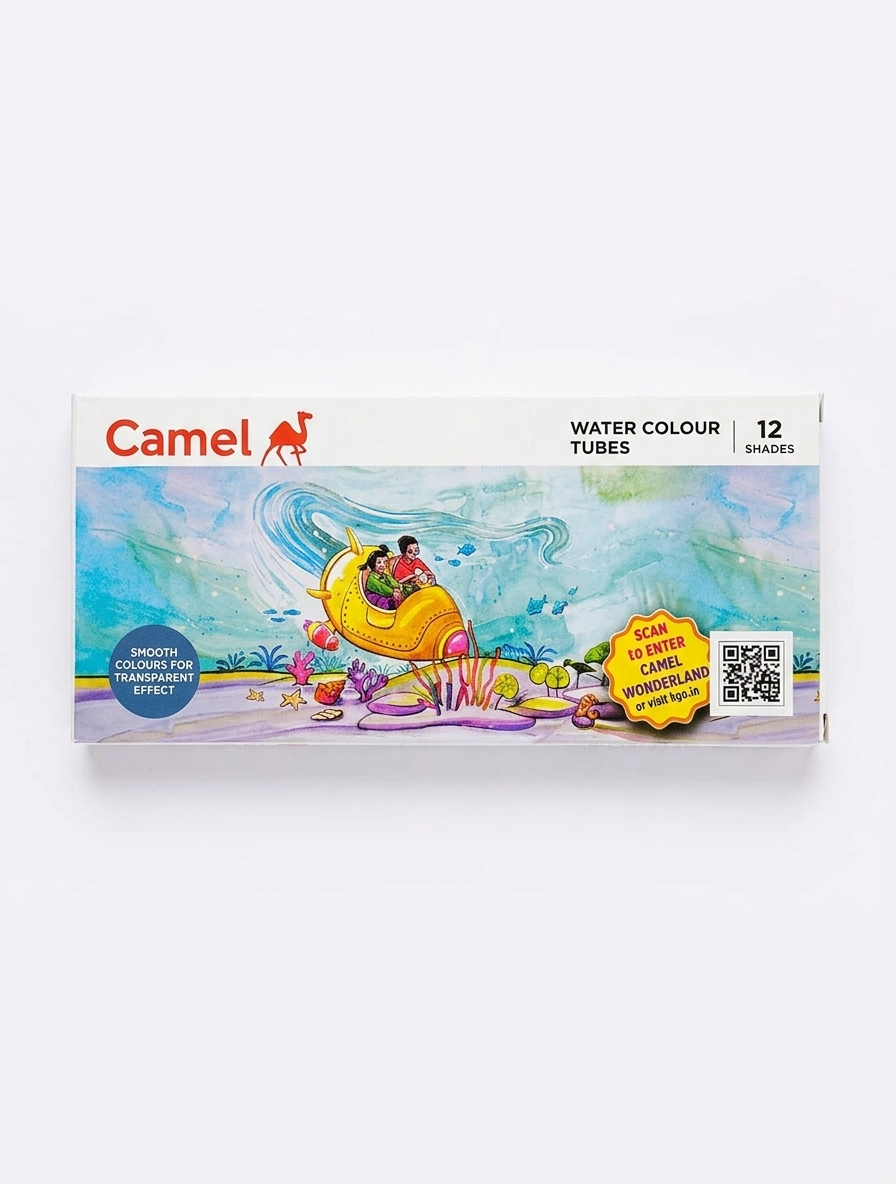 Camel Water Color for Student 12 Shades 5ml