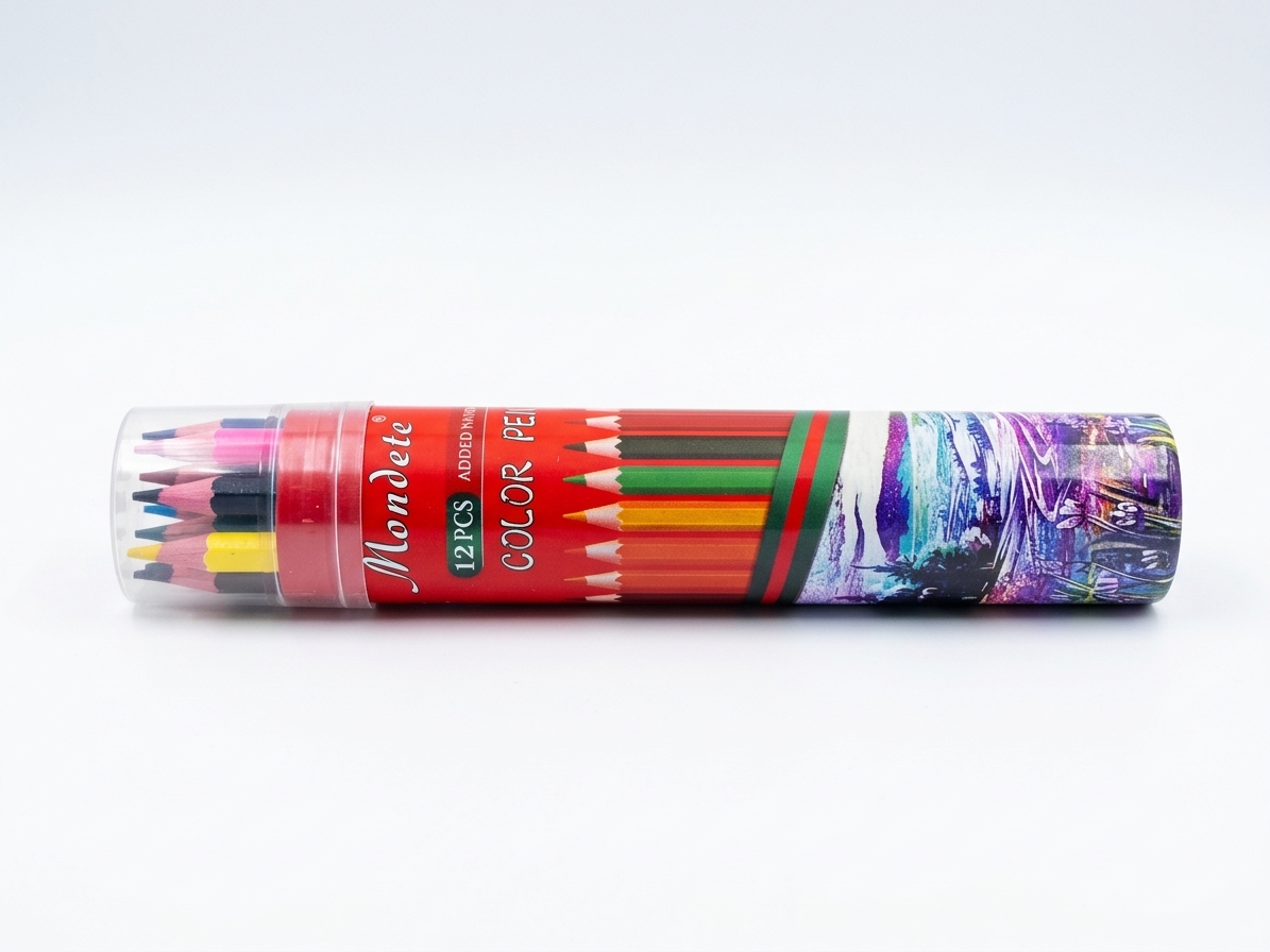Mondate Colour Pencil Tin Box 12pc
