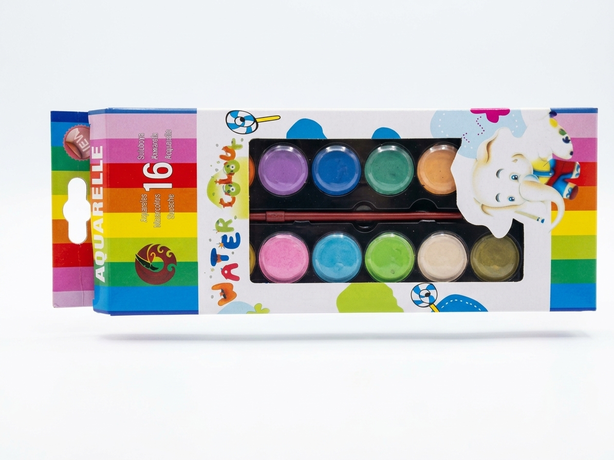 Water Colour Acuarela Escolares RM X - 16 Colores